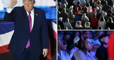Trump rails against ‘mortal threat’ of communism during America 250 Mount Rushmore speech