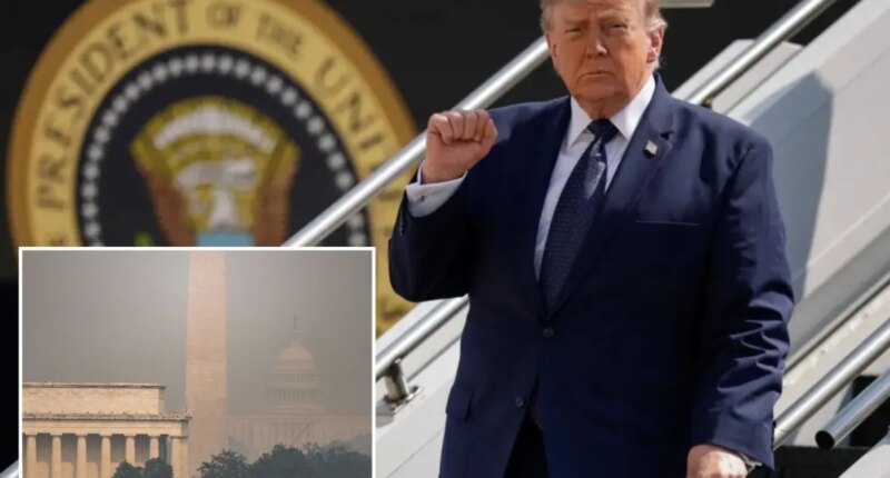 Trump says Canada must pay new tariffs due to 'totally unacceptable' wildfire smoke