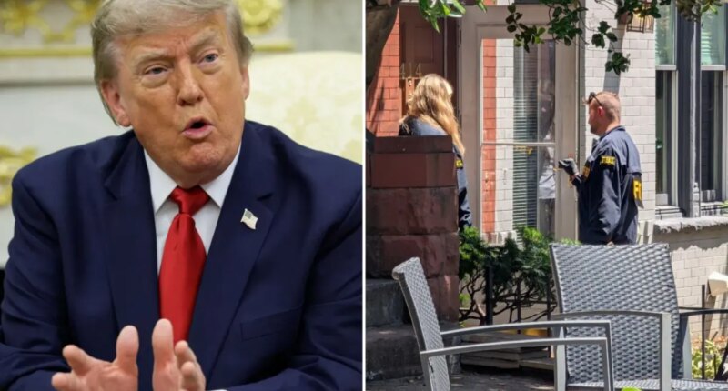 Trump says FBI 'wasting their time' at Sen. Lindsey Graham's home