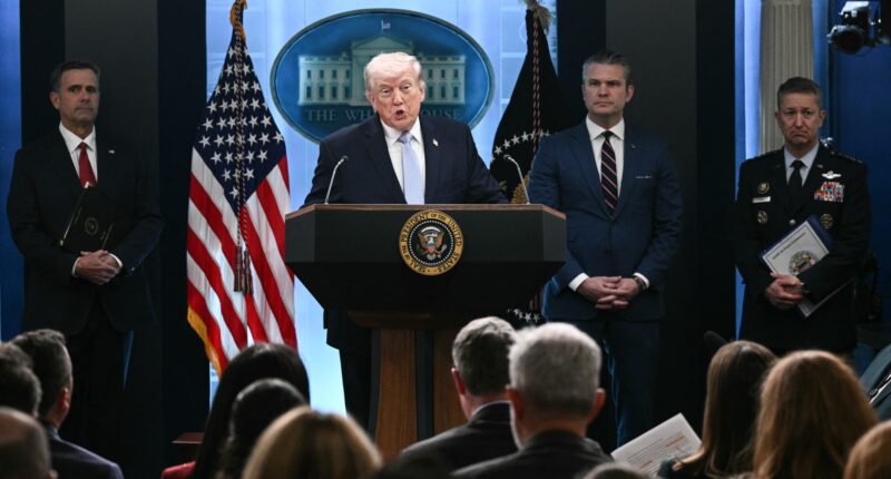 Trump says U.S to continue talks with Iran; ceasefire over