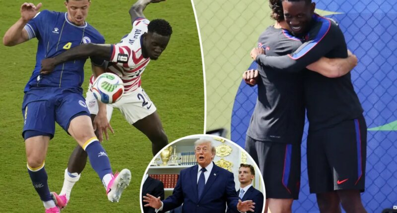 Trump says he asked FIFA for review of Folarin Balogun red card