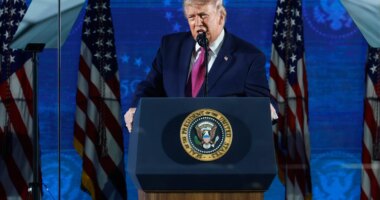 Trump warns of