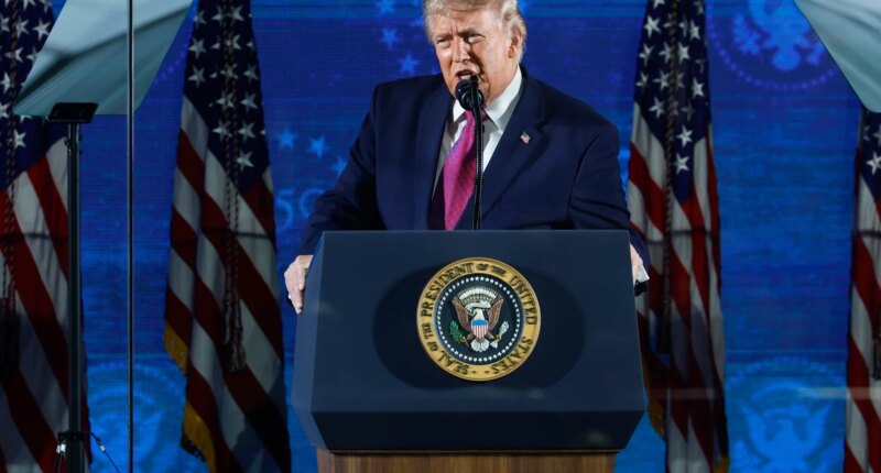 Trump warns of