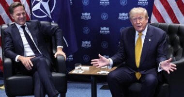 Trump wraps up NATO with press conference as he navigates tensions with allies