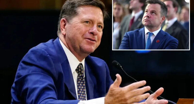 Trump's DNI pick Jay Clayton pitches financal background -- as Senate 'anxious' to dump Bill Pulte