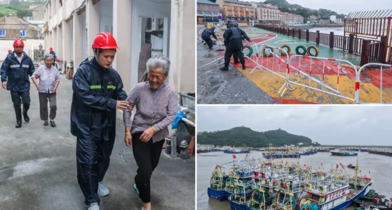 Typhoon Bavi barrels towards China, nearly 2M people evacuated