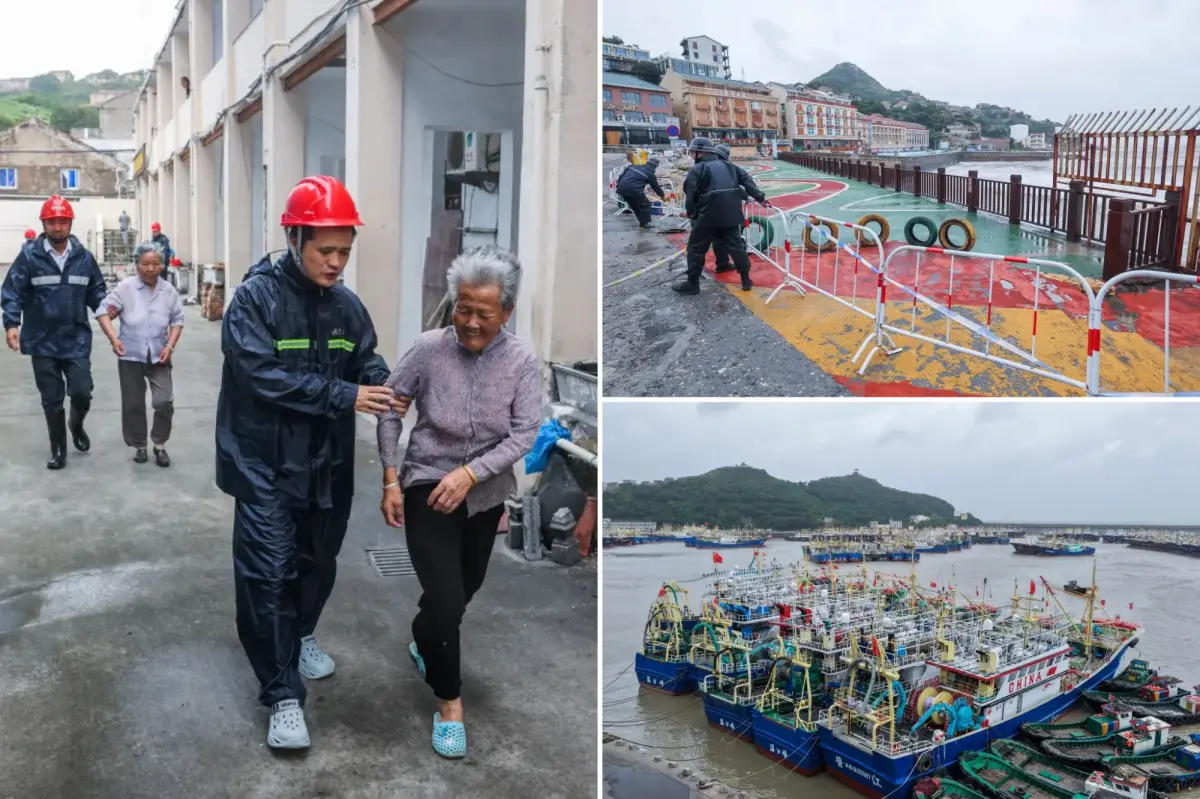 Typhoon Bavi Heads Toward China as Nearly 2 Million People Evacuate