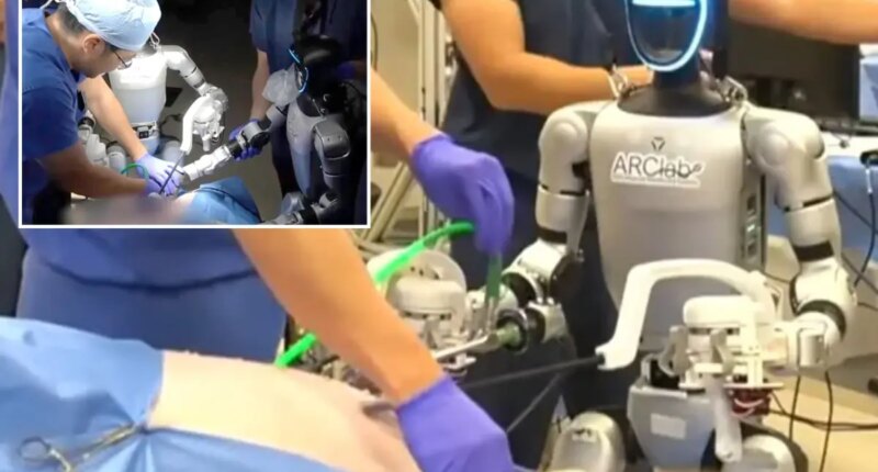 UC San Diego humanoid robots complete historic surgery