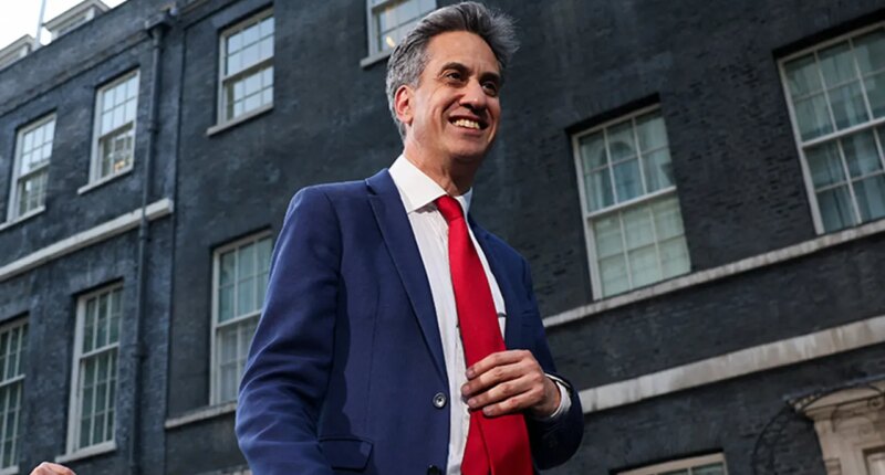 UK's Burnham names Trump critic Ed Miliband foreign secretary; ex-Thatcher aide brands pick 'disastrous'