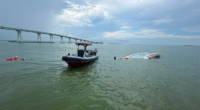 US Coast Guard saves 8, including infant and child, after vessel capsizes off Fort Myers Beach