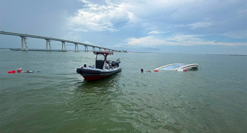 US Coast Guard saves 8, including infant and child, after vessel capsizes off Fort Myers Beach