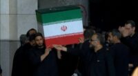 US-Iran news: Calls for revenge as senior Iranian officials appear in public for Ayatollah Ali Khamenei funeral