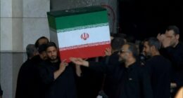 US-Iran news: Calls for revenge as senior Iranian officials appear in public for Ayatollah Ali Khamenei funeral