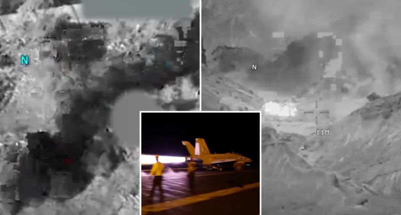 US blitzes Iranian missile depots, air defenses on 8th consecutive night of strikes after two servicemembers killed in Jordan
