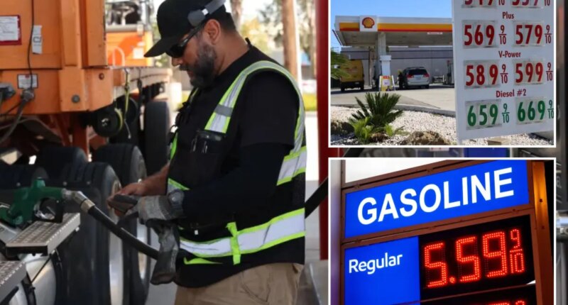 US gas price average jumps to $4 a gallon amid the Iran attacks