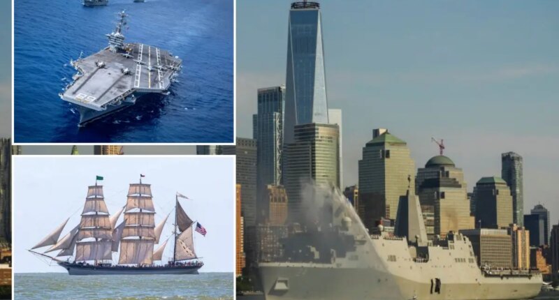 US, international ships begin arriving for July 4 flotilla
