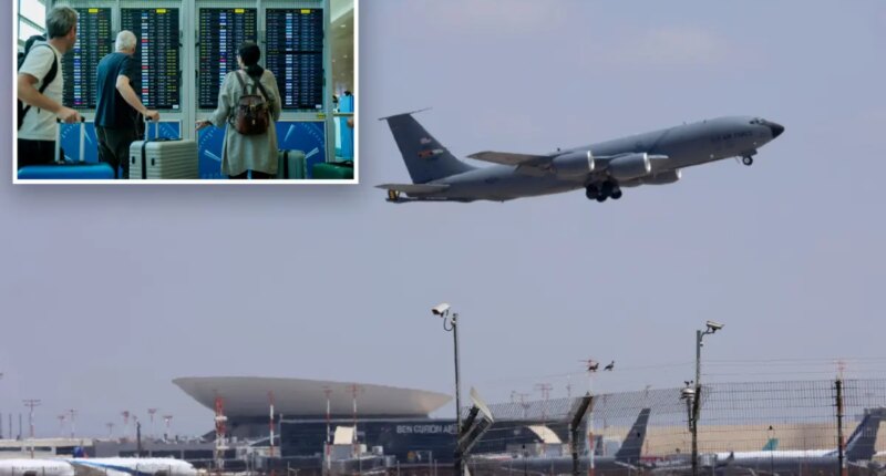 US to keep refuelers at Israel's Ben Gurion Airport, risking flights for 50,000 travelers