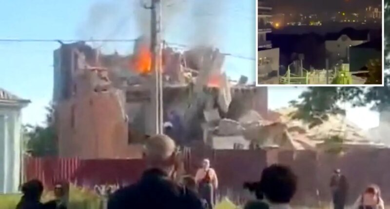 Ukraine slams Moscow with another massive drone assault