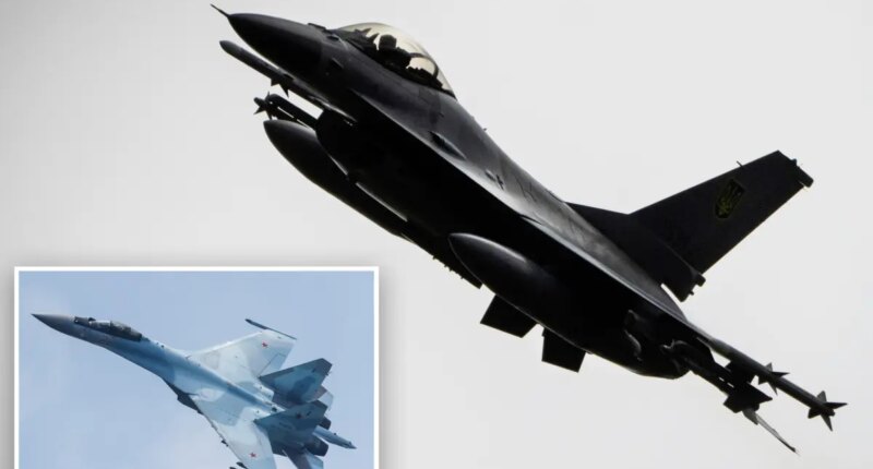 Ukrainian F-16 fighter makes history striking down Russian Su-35 jet