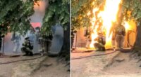 Washington State firefighters battle apartment blaze and explosion in Tacoma
