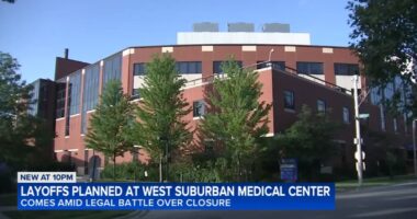 West Suburban hospital in Oak Park, Illinois sends permanent layoff notices to about 500 furloughed employees