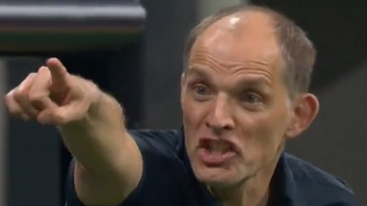 World Cup pitchside mics catch Thomas Tuchel hammering England star