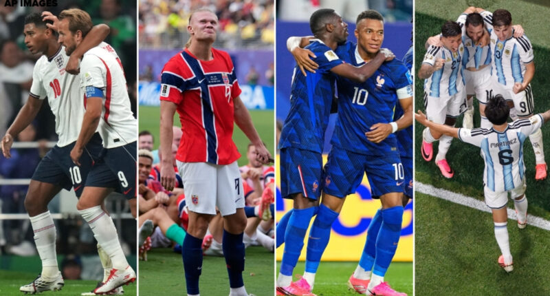 World Cup quarterfinals feature soccer powerhouses from Argentina and Spain to France and England
