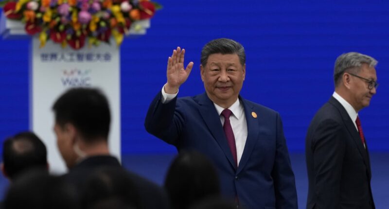 Xi pitches China as AI partner to developing world, warns against risks and security overreach