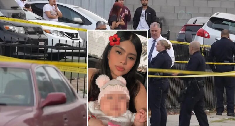 Young mom shot dead by stray bullet while sleeping next to 1-year-old daughter
