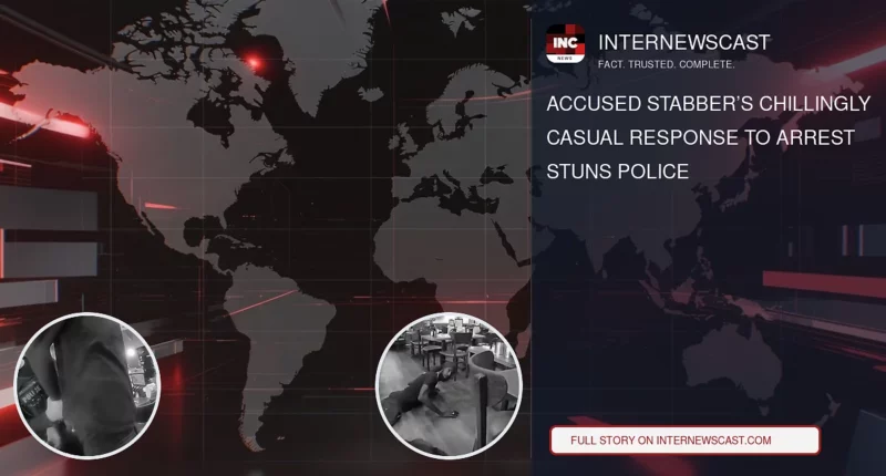 Accused Stabber’s Chillingly Casual Response to Arrest Stuns Police - Internewscast Journal