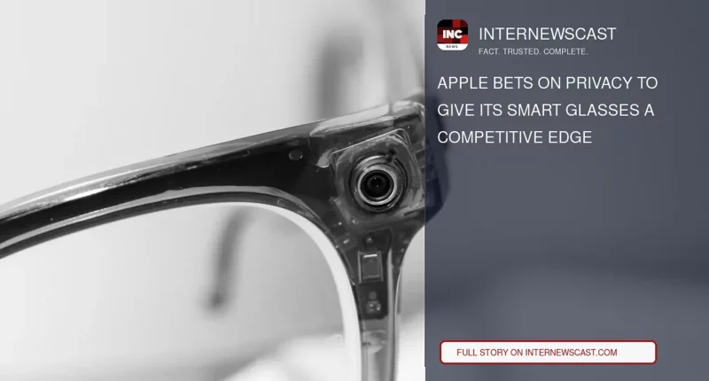 Apple Bets on Privacy to Give Its Smart Glasses a Competitive Edge - Internewscast Journal