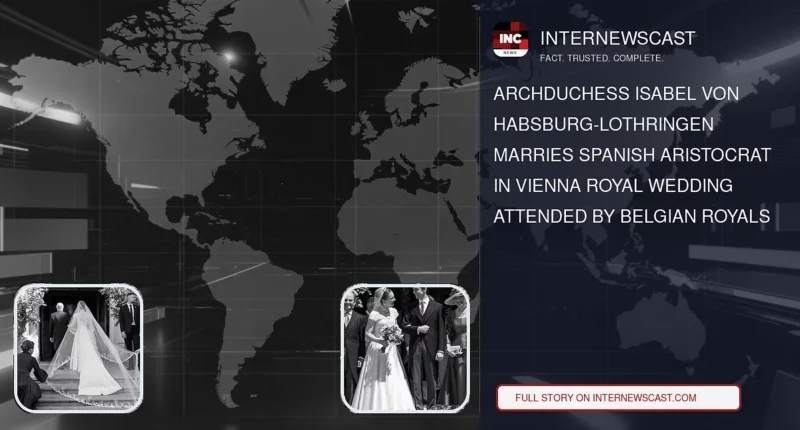 Archduchess Isabel von Habsburg-Lothringen Marries Spanish Aristocrat in Vienna Royal Wedding Attended by Belgian Royals - Internewscast Journal