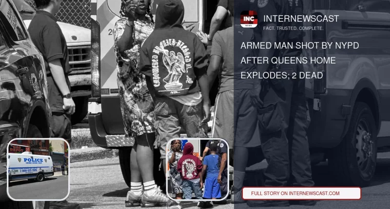 Armed Man Shot by NYPD After Queens Home Explodes; 2 Dead - Internewscast Journal