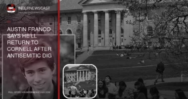 Austin Franco Says He’ll Return to Cornell After Antisemitic Dig - Internewscast Journal