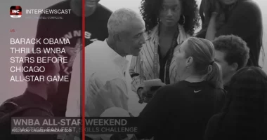 Barack Obama Thrills WNBA Stars Before Chicago All-Star Game - Internewscast Journal