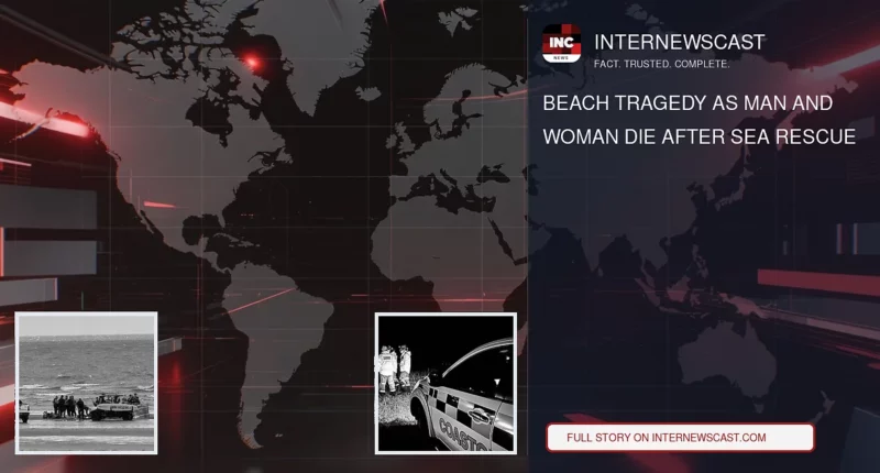 Beach Tragedy as Man and Woman Die After Sea Rescue - Internewscast Journal