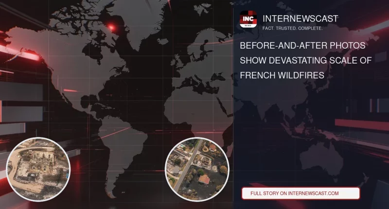 Before-and-After Photos Show Devastating Scale of French Wildfires - Internewscast Journal