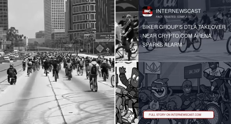 Biker Group’s DTLA Takeover Near Crypto.com Arena Sparks Alarm - Internewscast Journal