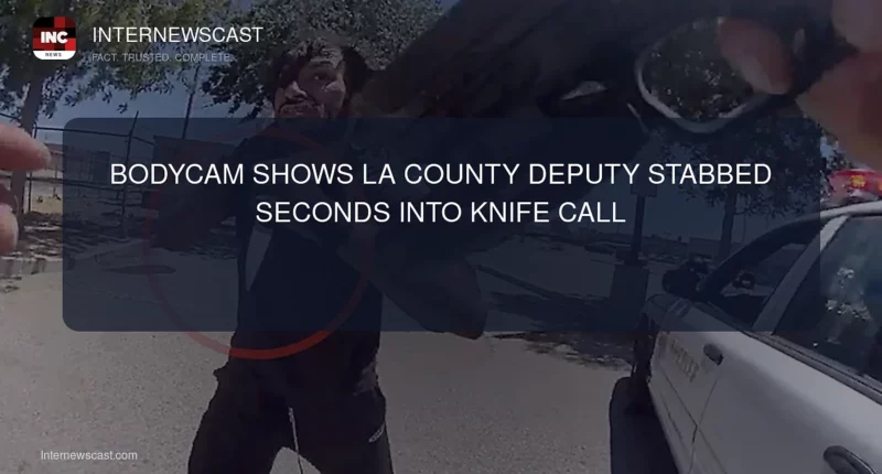 Bodycam Shows LA County Deputy Stabbed Seconds Into Knife Call - Internewscast Journal