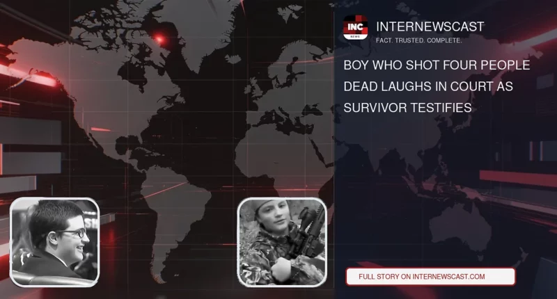 Boy Who Shot Four People Dead Laughs in Court as Survivor Testifies - Internewscast Journal
