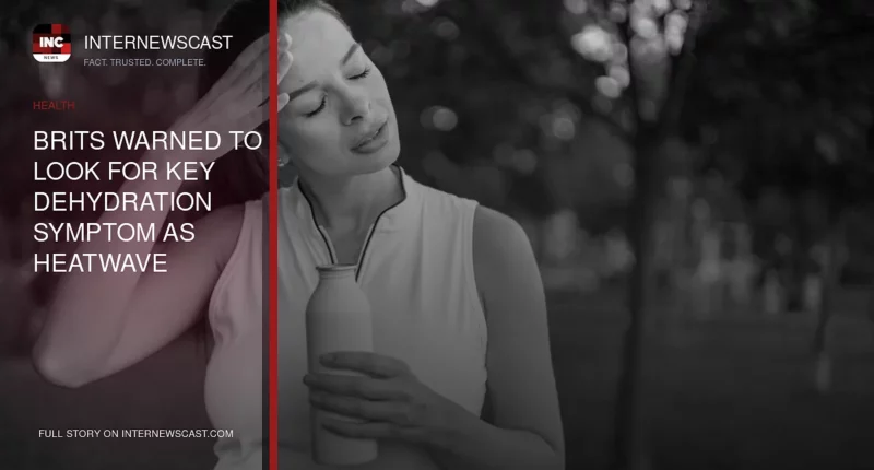 Brits Warned to Look for Key Dehydration Symptom as Heatwave Sweeps UK - Internewscast Journal
