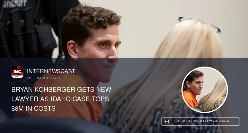 Bryan Kohberger Gets New Lawyer as Idaho Case Tops $8M in Costs - Internewscast Journal