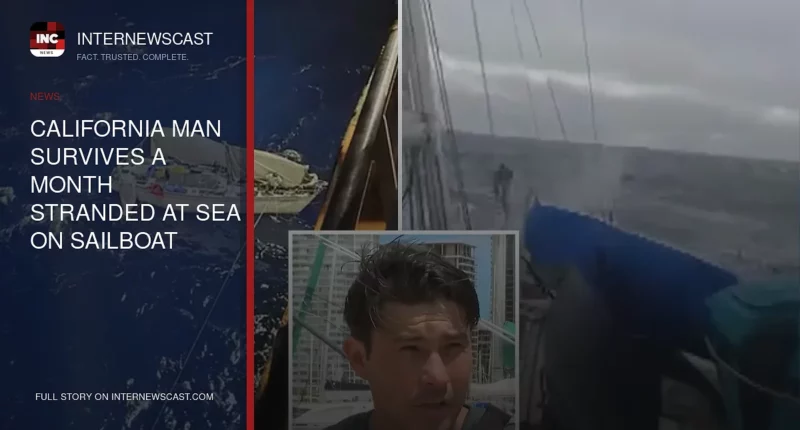 California Man Survives a Month Stranded at Sea on Sailboat - Internewscast Journal