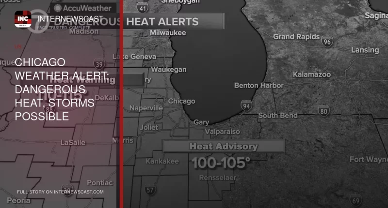 Chicago Weather Alert: Dangerous Heat, Storms Possible Monday - Internewscast Journal