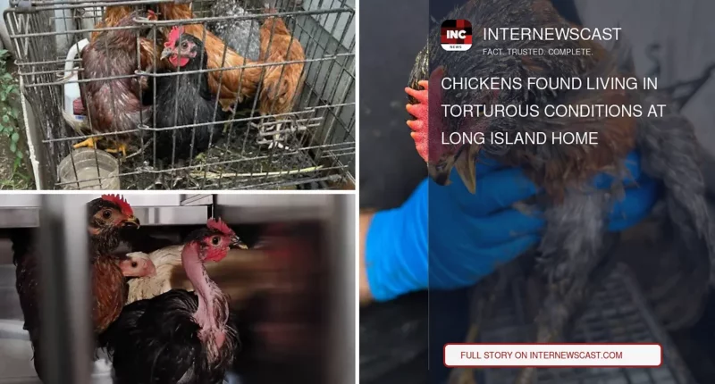Chickens Found Living in Torturous Conditions at Long Island Home - Internewscast Journal