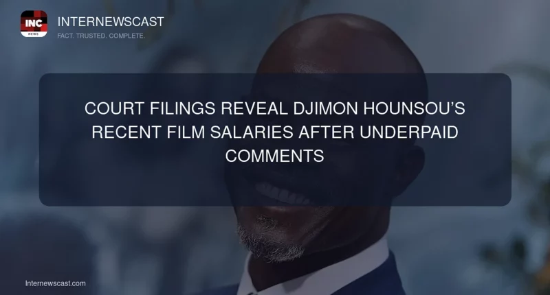 Court Filings Reveal Djimon Hounsou’s Recent Film Salaries After Underpaid Comments - Internewscast Journal