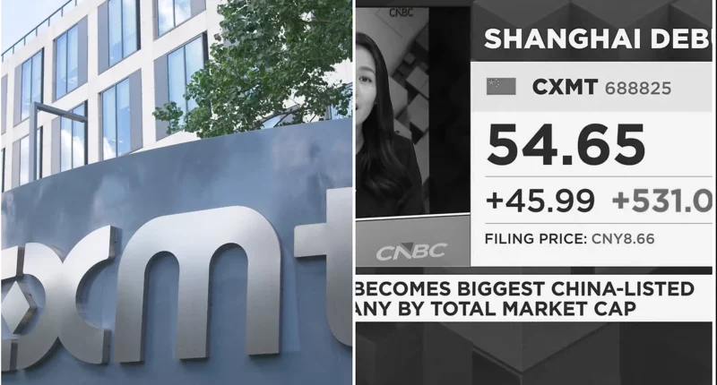 CXMT Soars 466% in Shanghai to Become China’s Most Valuable Firm - Internewscast Journal