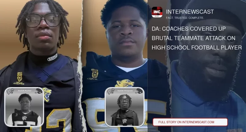 DA: Coaches Covered Up Brutal Teammate Attack on High School Football Player - Internewscast Journal