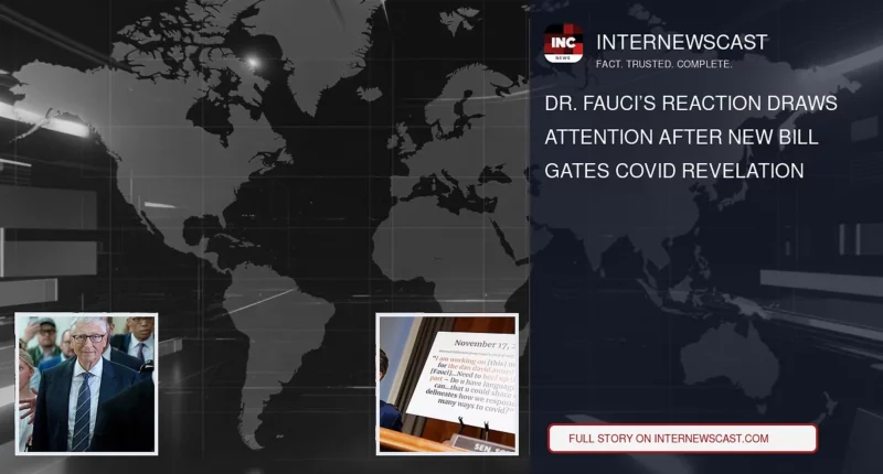 Dr. Fauci’s Reaction Draws Attention After New Bill Gates COVID Revelation - Internewscast Journal