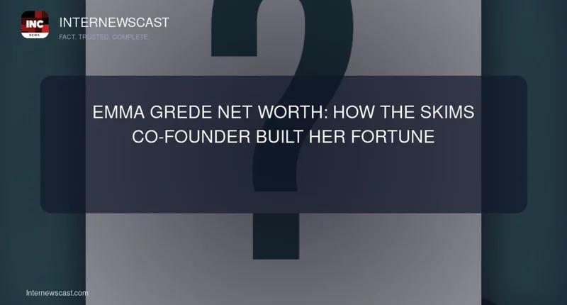 Emma Grede Net Worth: How the SKIMS Co-Founder Built Her Fortune - Internewscast Journal